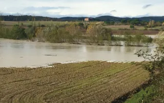Campi alluvionati, esondazioni di fiumi